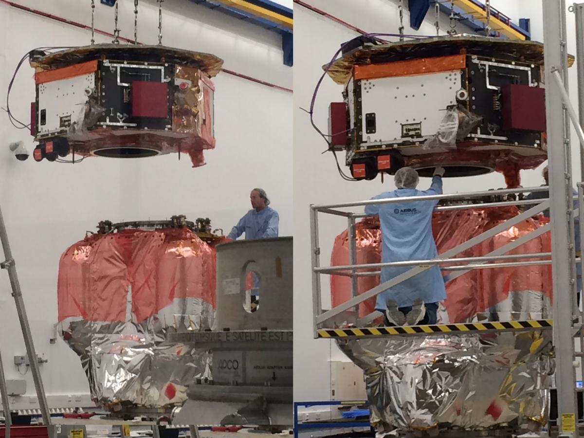LPF assembly at Astrium UK LPF assembly at Astrium UK